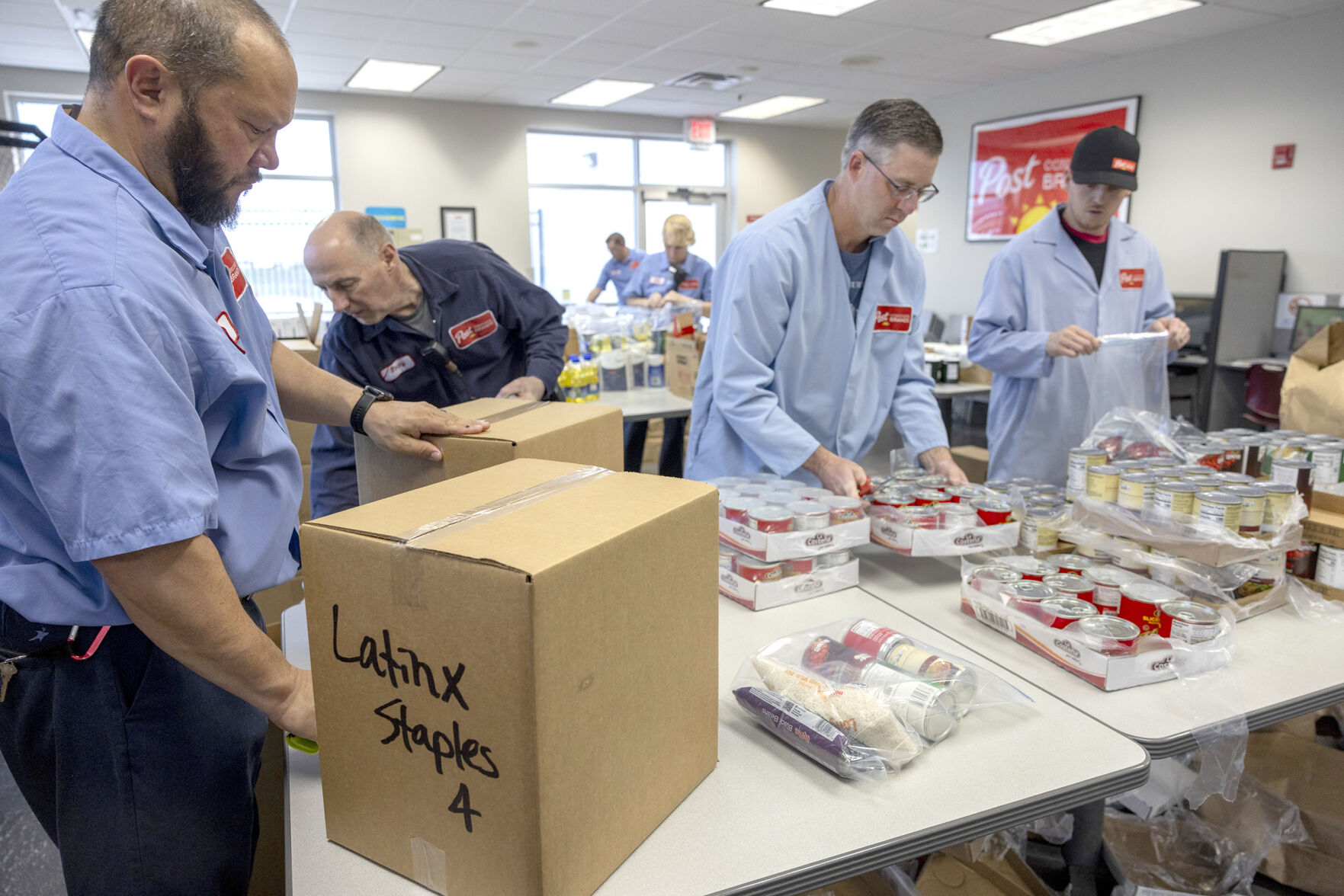 Post cereal plant helps fight hunger in Tremonton